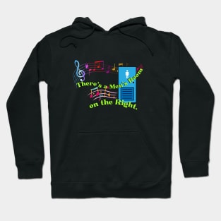 There's A Men's Room On The Right - Bad Moon Rising, Creedence Clearwater Revival Hoodie